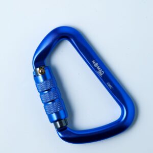 Карабин NomadWay трапеция автомат с байонетной муфтой синий