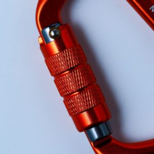 Карабин NomadWay трапеция автомат с байонетной муфтой красный