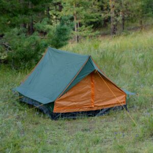 Каркасная палатка (домиком), с внешним тентом